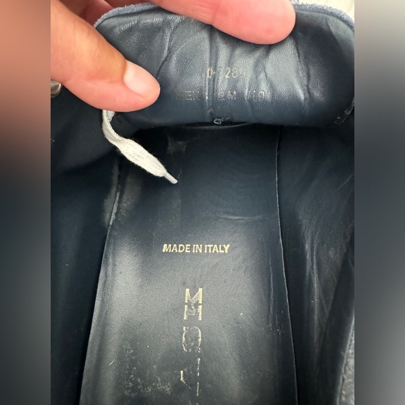 H.S. Trask Rigby Denim Italian Suede Low Top Sneakers Size 12 - Picture 12 of 14